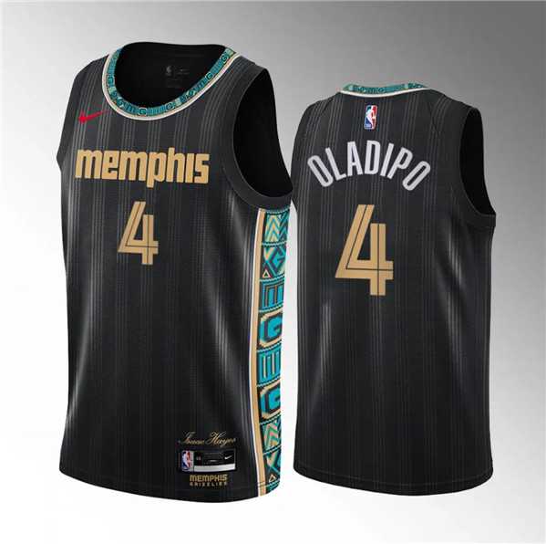 Men's Memphis Grizzlies #4 Victor Oladipo Black City Edition Stitched Jersey Dzhi,We sell and wholesale Men's Memphis Grizzlies #4 Victor Oladipo Black City Edition Stitched Jersey Dzhi on line form chian!